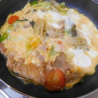 すき焼きの卵とじ～リメイク～